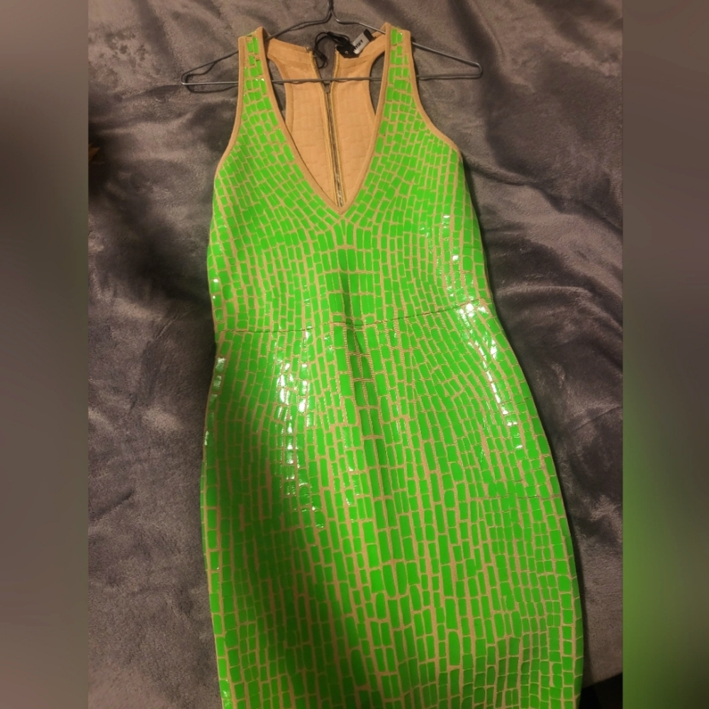 Neon Green Super Hot Dress